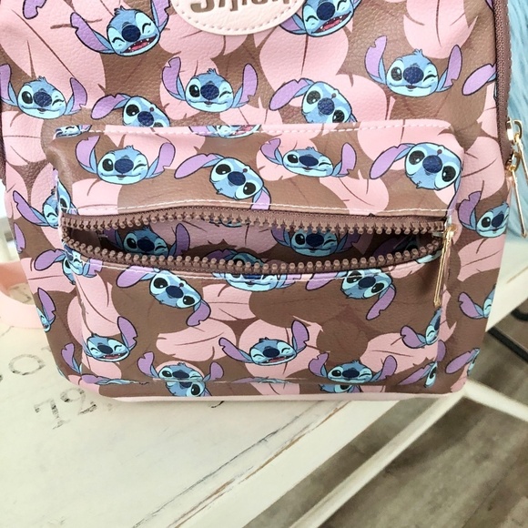 Disney, Stitch, From, Lilo & Stitch, Mini Backpack, Faux Leather, NEW With Tags - Picture 13 of 16